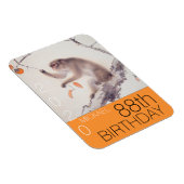 Chinesischer Affe Jahr Japanisches Gemälde Geburts Magnet (Rechte Seite)