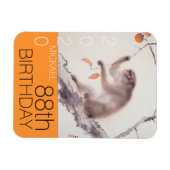 Chinesischer Affe Jahr Japanisches Gemälde Geburts Magnet (Horizontal)