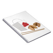 chinesischer Ausstieg Notizblock (Rechte Seite)