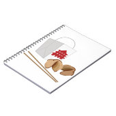 chinesischer Ausstieg Notizblock (Linke Seite)