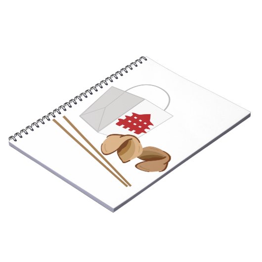 chinesischer Ausstieg Notizblock (Linke Seite)