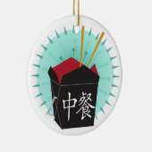 Chinesischer Ausstieg - SRF Keramik Ornament (Rechts)