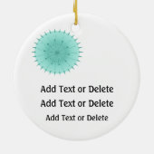 Chinesischer Ausstieg - SRF Keramikornament (Hinten)