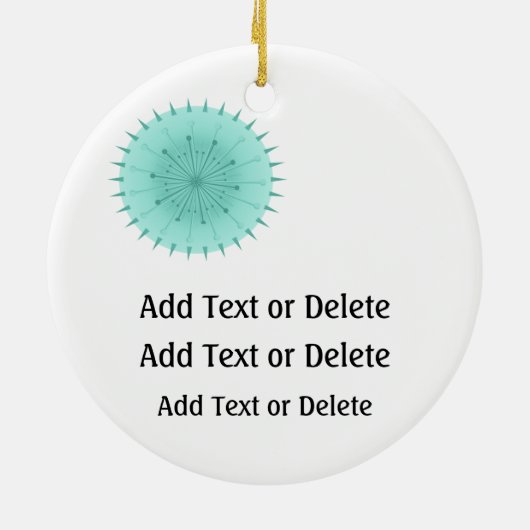 Chinesischer Ausstieg - SRF Keramikornament (Hinten)