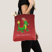 Chinesischer Azur-Drache Tasche (Von Nahem)