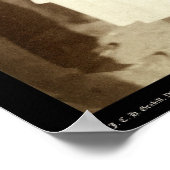 Chinesischer Bestattungsdienst SD 1891 Poster (Ecke)