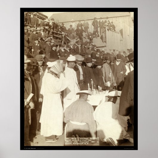 Chinesischer Bestattungsdienst SD 1891 Poster (Vorne)