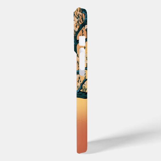 Chinesischer Blossom Case-Mate iPhone Hülle (Rückseite / Links)