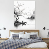 chinesischer Bootsmann Leinwanddruck (Insitu (Schlafzimmer))