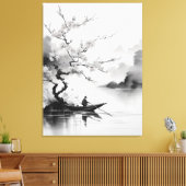 chinesischer Bootsmann Leinwanddruck (Insitu (Wohnzimmer))