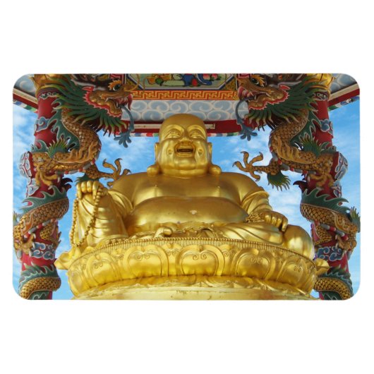 Chinesischer Buddha Magnet (Horizontal)