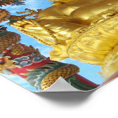 Chinesischer Buddha Poster (Ecke)