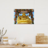 Chinesischer Buddha Poster (Küche)