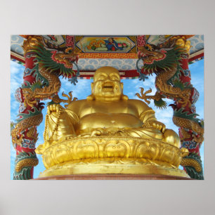 Chinesischer Buddha Poster