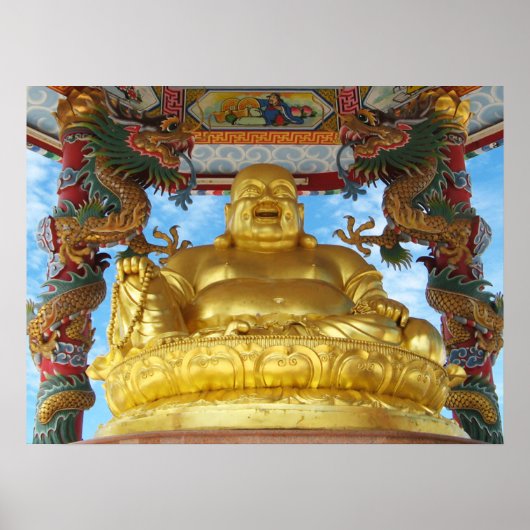 Chinesischer Buddha Poster (Vorne)
