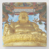 Chinesischer Buddha Steinuntersetzer (Vorderseite)