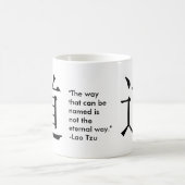 Chinesischer Charakter für Tao Kaffeetasse (Mittel)