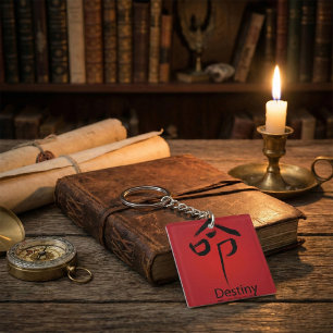 Chinesischer Charakter Schlüsselanhänger