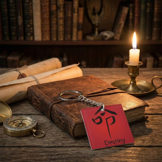 Chinesischer Charakter Schlüsselanhänger