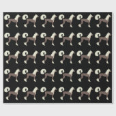 Chinesischer Crested Hund Geschenkpapier (Flach)