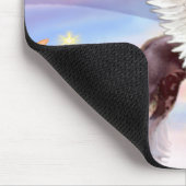 Chinesischer Crested Hund Mousepad (Ecke)