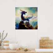 Chinesischer Drache (12) Poster (Küche)