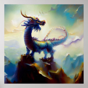 Chinesischer Drache (12) Poster