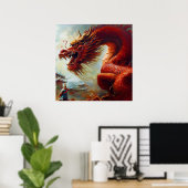 Chinesischer Drache (13) Poster (Heimbüro)