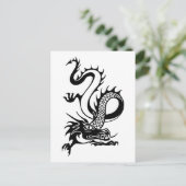 Chinesischer Drache (13) Postkarte (Stehend Vorderseite)