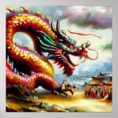 Chinesischer Drache (16) Poster (Vorne)