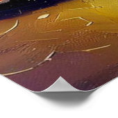 Chinesischer Drache (21) Poster (Ecke)