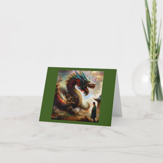 Chinesischer Drache (23) Karte (Vorderseite)