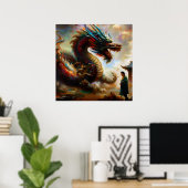 Chinesischer Drache (23) Poster (Heimbüro)