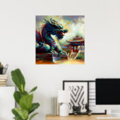 Chinesischer Drache (26) Poster (Heimbüro)