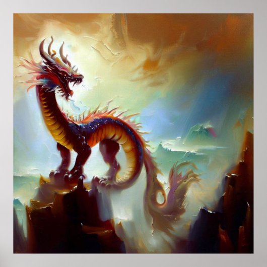 Chinesischer Drache (28) Poster (Vorne)