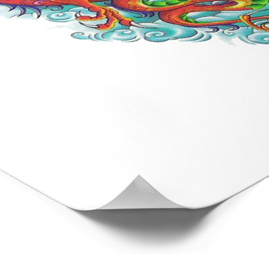 Chinesischer Drache 2 Poster (Ecke)