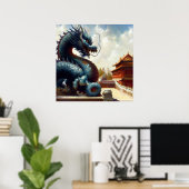 Chinesischer Drache (30) Poster (Heimbüro)