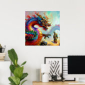 Chinesischer Drache (31) Poster (Heimbüro)