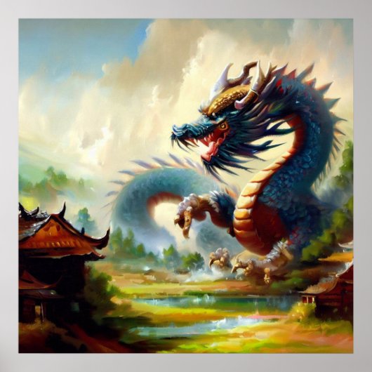 Chinesischer Drache (36) Poster (Vorne)