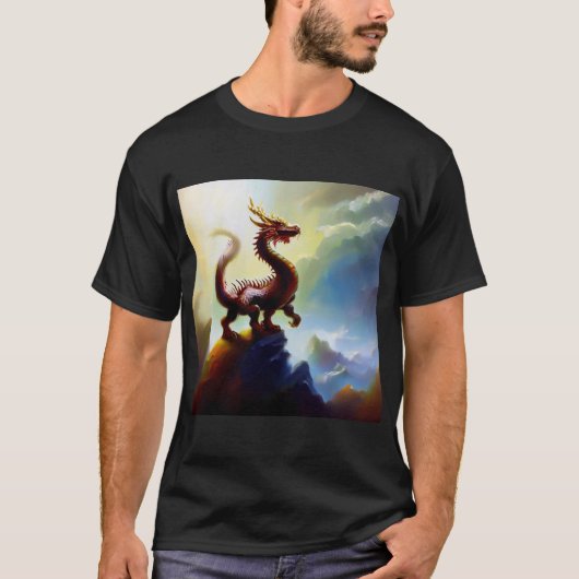 Chinesischer Drache (3) T-Shirt (Vorderseite)