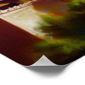 Chinesischer Drache (5) Poster (Ecke)