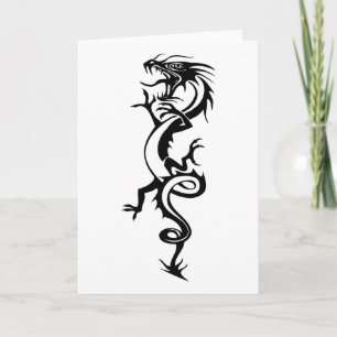 Chinesischer Drache (7) Feiertagskarte