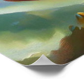 Chinesischer Drache (7) Poster (Ecke)