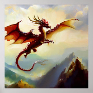 Chinesischer Drache (7) Poster