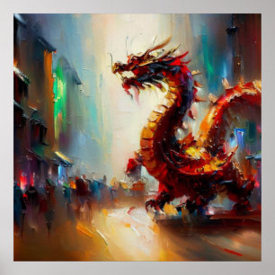 Chinesischer Drache (8) Poster