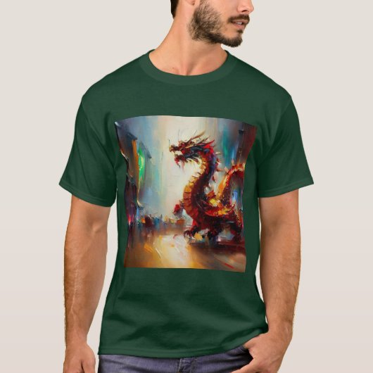 Chinesischer Drache (8) T-Shirt (Vorderseite)