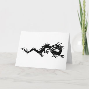 Chinesischer Drache (9) Feiertagskarte