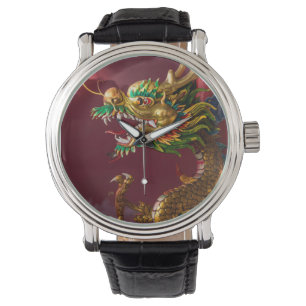 Chinesischer Drache Armbanduhr