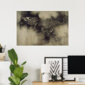 Chinesischer Drache aus der Song-Dynastie von Chen Poster (Heimbüro)