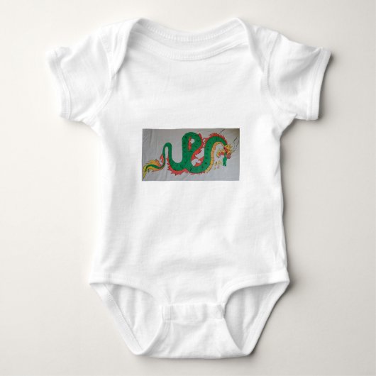 Chinesischer Drache Baby Strampler (Vorderseite)